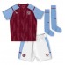 Dres Aston Villa Moussa Diaby #19 Domáci pre deti 2023-24 Krátky Rukáv (+ trenírky)